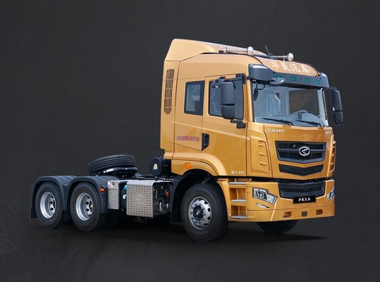 CAMC 6*4 ট্রাক্টর হেড টিপার ডাম্প ট্রাক ডিজেল 420HP ইউরো 3
