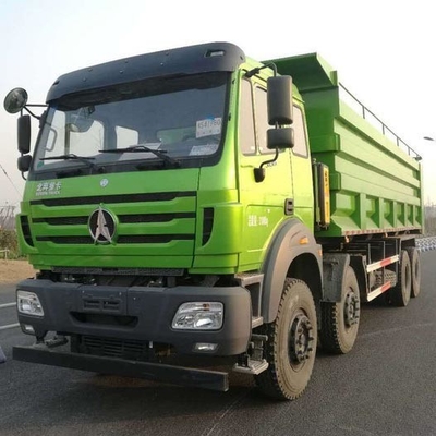 Beiben NG80B হেভি ডিউটি ​​টিপার ডাম্প ট্রাক 375hp 6X4 5.6m