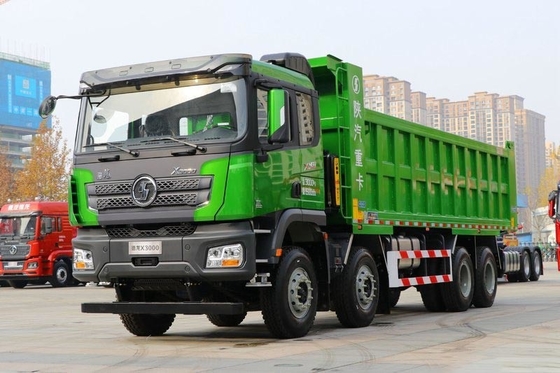 Shacman X3000 8x4 টিপার ডাম্প ট্রাক 460HP ন্যাশনাল V SX3319XD426