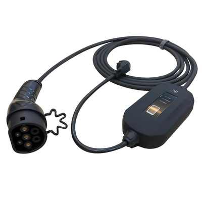 SAE J1772 টাইপ 1 পোর্টেবল ইভি চার্জিং গান চার্জার 16A AC IP55