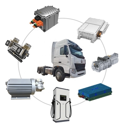 Brogen 25t PMSM TBC ইলেকট্রিক কার কনভার্সন কিট 120kw 185kw