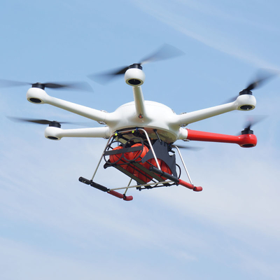 160MP 30KG কার্বন ফাইবার হেভি লিফট Uav ফায়ার ফাইটিং 10m/S