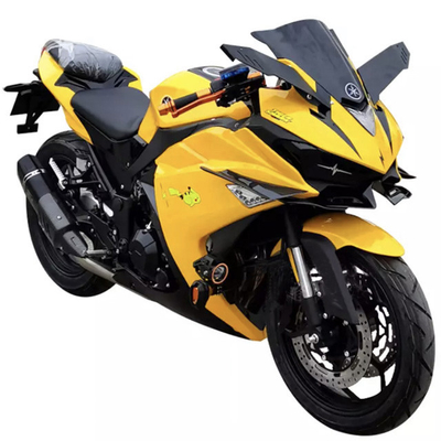 400cc চালিত রোড রেস মোটরসাইকেল 80km/H ডিস্ক মোটর বাইক
