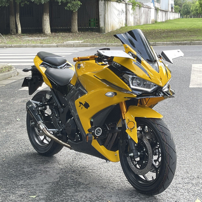 400cc চালিত রোড রেস মোটরসাইকেল 80km/H ডিস্ক মোটর বাইক