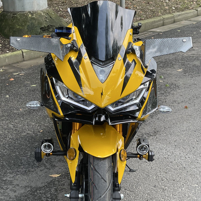 400cc চালিত রোড রেস মোটরসাইকেল 80km/H ডিস্ক মোটর বাইক