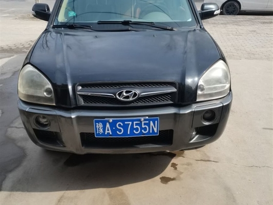 2009 2.0L Hyundai Tucson ব্যবহৃত গাড়ি স্বয়ংক্রিয় টু হুইল ড্রাইভ সানরুফ 120000 কিমি ইউরো IV