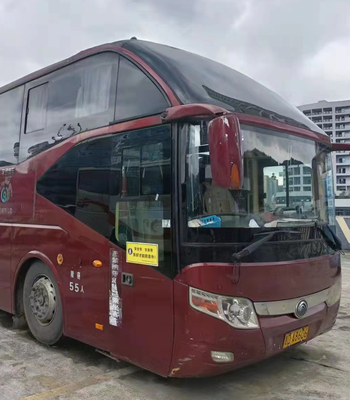 12m Yutong বিলাসবহুল 50 আসন ব্যবহৃত কোচ বাস Zk6127 মডেল বছর 2011-2012