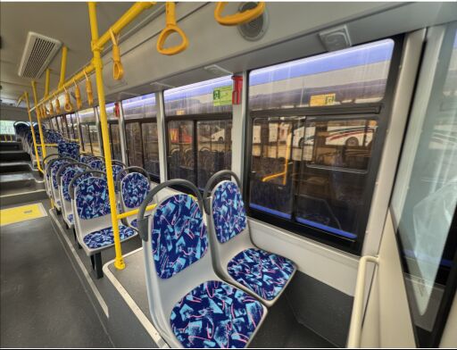 10.5 মি 50 + 1 সিটার সিএনজি সিটি বাস