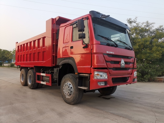 385HP EURO 3 Howo 6x4 ডাম্প ব্যবহৃত হেভি ডিউটি ​​ট্রাক ZZ3257N3847C1
