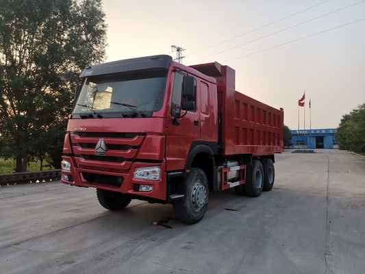 385HP EURO 3 Howo 6x4 ডাম্প ব্যবহৃত হেভি ডিউটি ​​ট্রাক ZZ3257N3847C1