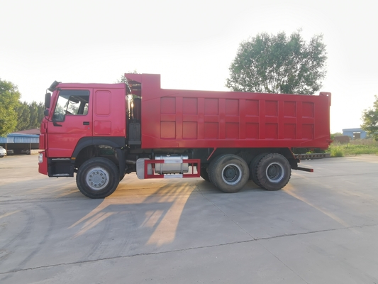 সংস্কারকৃত Sinotruk Howo 371 ডাম্প ট্রাক 6x4 ইউরো 3 মাইলেজ 65,000 কিমি