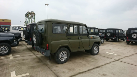 5 স্পিড ম্যানুয়াল 4 হুইল ড্রাইভ UAZ হান্টার ব্যবহৃত মোটর যান 2.7L 128HP
