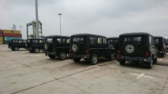 5 স্পিড ম্যানুয়াল 4 হুইল ড্রাইভ UAZ হান্টার ব্যবহৃত মোটর যান 2.7L 128HP