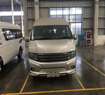 Changan Hiace 5.4m গ্যাসোলিন 15 সিটার ব্যবহৃত যাত্রীবাহী বাস 3TZ ইঞ্জিন
