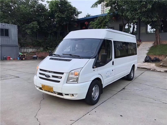 ফোর্ড ট্রানজিট JMC 15 সিটার মিনি ব্যবহৃত যাত্রীবাহী বাস 103kw 2.4L