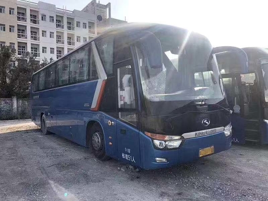 কিংলং 51 সিটার ব্যবহৃত যাত্রীবাহী বাস YC6L330-42 233kw ইউরো 4
