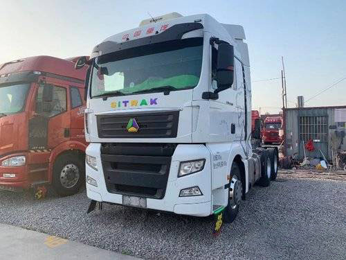 Sinotruk Sitrak C7H ব্যবহৃত হেভি ডিউটি ​​ট্রাক 540HP 6*4 MAN ইঞ্জিন ZF গিয়ারবক্স