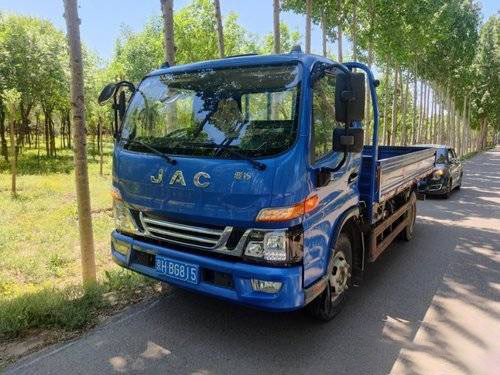 Junling V6 JAC কার্গো ব্যবহৃত হেভি ডিউটি ​​ট্রাক 6 ম্যানুয়াল 150HP