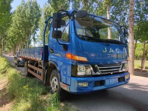Junling V6 JAC কার্গো ব্যবহৃত হেভি ডিউটি ​​ট্রাক 6 ম্যানুয়াল 150HP