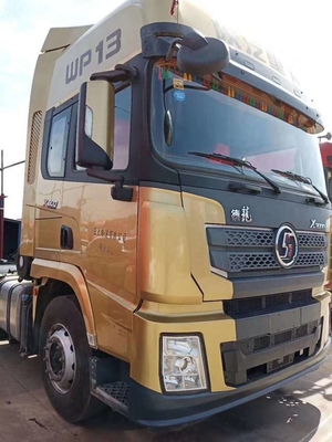 Weichai WP13.500E501 Shacman ট্রাক্টর ব্যবহৃত হেভি ডিউটি ​​ট্রাক ট্র্যাকশন ভর 40 টন
