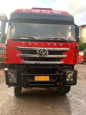 Hongyan Genlyon 8x4 টিপার ডাম্প ট্রাক দ্রুত 12JSD220T ট্রান্সমিশন