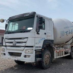 14m3 Sinotruk কংক্রিট মিক্সার ব্যবহৃত হেভি ডিউটি ​​ট্রাক ইউরো 4 340HP