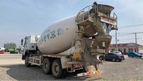 14m3 Sinotruk কংক্রিট মিক্সার ব্যবহৃত হেভি ডিউটি ​​ট্রাক ইউরো 4 340HP