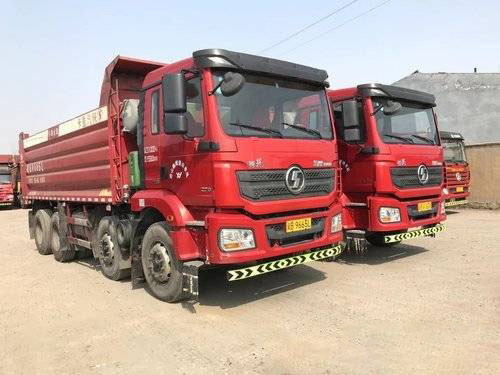 ব্যবহৃত M3000 Shacman ডাম্প টিপার ট্রাক 400HP ফাস্ট 12 স্পিড ম্যানুয়াল