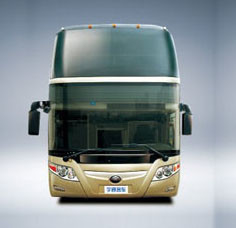 Yutong কোচ 13.7m বিলাসবহুল কোচ বাস 375HP শীর্ষ গতি 125km/H