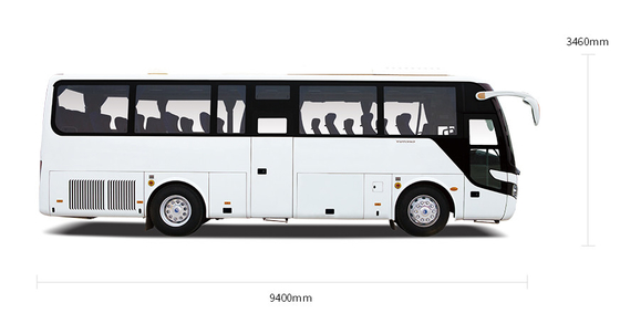 9.4m 45 সিটার ইউটং কোচ বাস 220HP ইউরো 4 ZK6938HB9